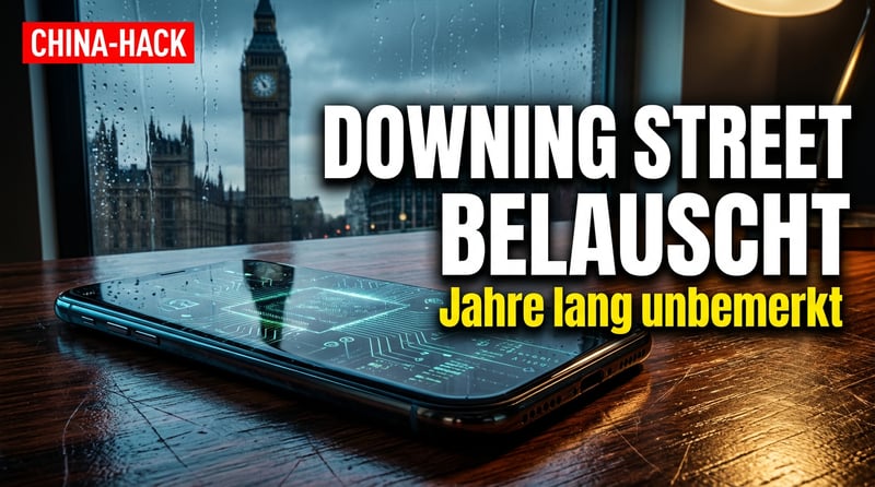Pekings digitale Tentakel: Chinesische Hacker belauschten jahrelang die britische Regierungsspitze