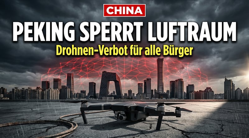 Pekings Drohnen-Diktat: Wie China den Himmel über seinen Bürgern verschließt