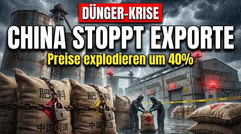 Pekings Düngemittel-Blockade: Wie Chinas Exportstopps die Weltagrarmärkte erschüttern