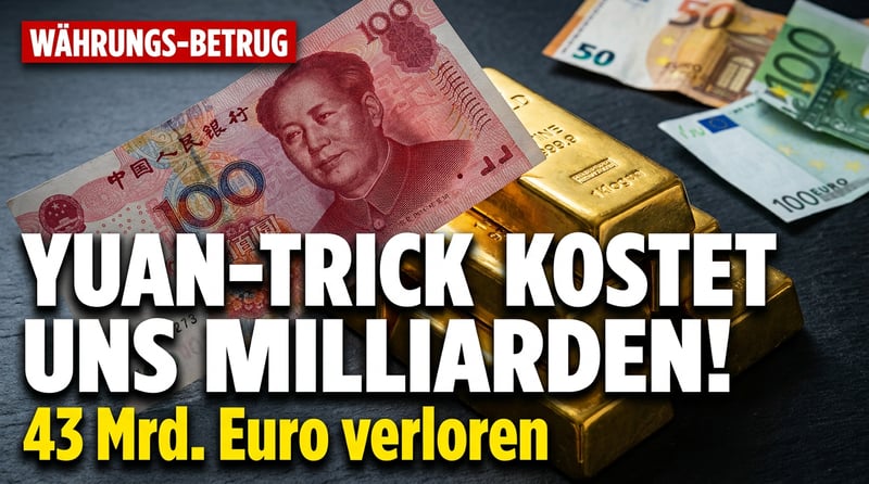 Pekings gezinkte Karten: Wie ein manipulierter Yuan Deutschland Milliarden raubt