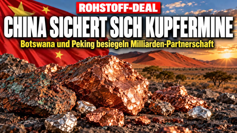 Pekings Griff nach Afrikas Schätzen: Xi lockt Botswana mit Milliarden!
