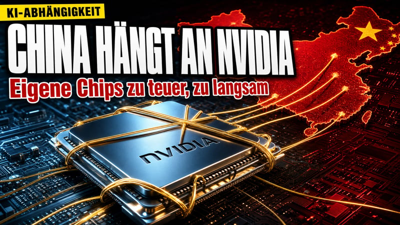 Pekings KI-Traum hängt am Tropf: Nvidia bleibt unersetzlich