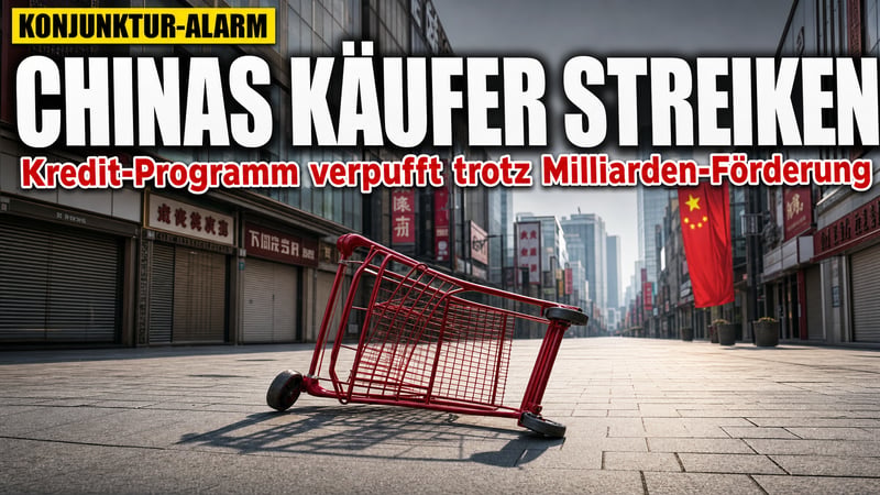 Pekings Kredit-Bazooka verpufft: Chinas Konsumenten streiken