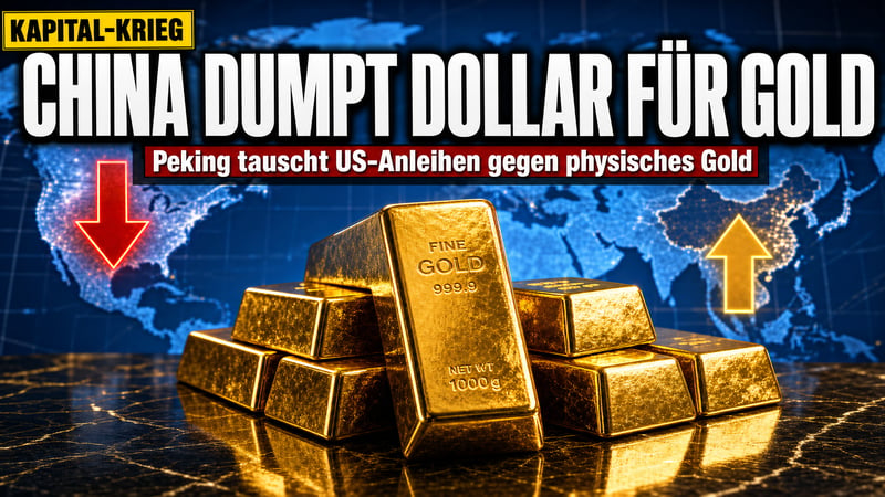 Pekings leiser Zins-Krieg: Warum jetzt Gold zum Sieger wird
