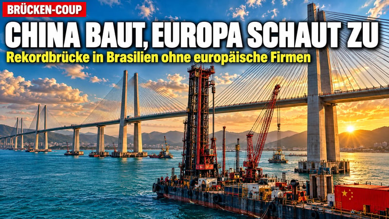 Pekings Rekordbrücke in Brasilien: Wo bleibt eigentlich Europa?