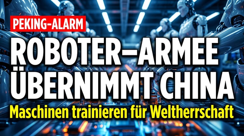 Pekings Roboter-Armee: Wie China die Arbeiter der Zukunft auf Linie trimmt