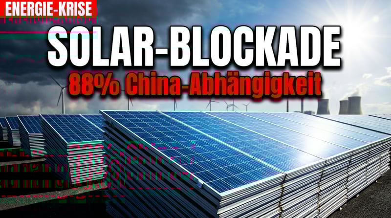 Pekings Solar-Blockade: Wie Chinas Machtpoker Deutschlands Energiewende torpedieren könnte