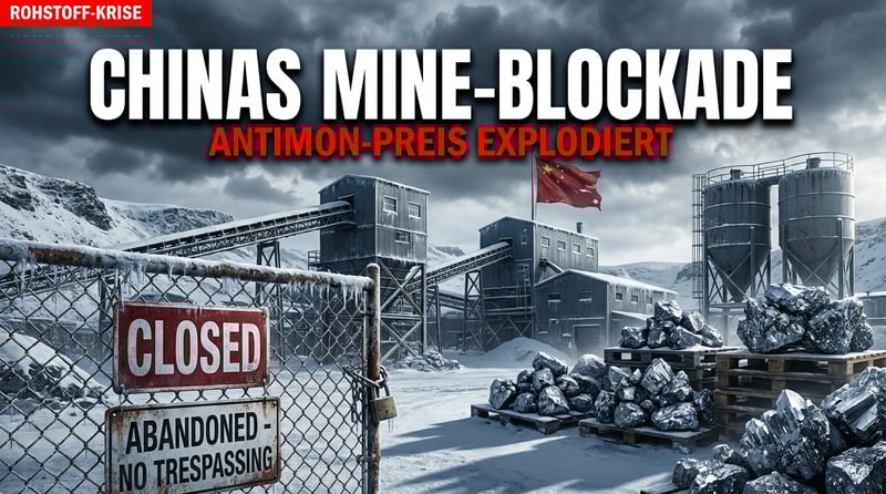Pekings stille Waffe: Wie China Kanadas einzige Antimon-Mine als geopolitische Schachfigur nutzt