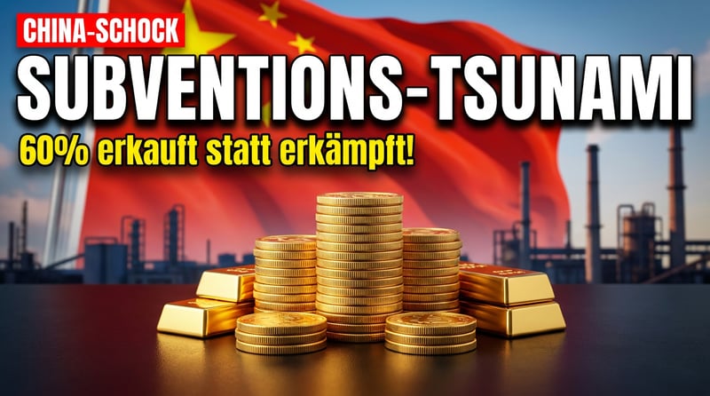Pekings Subventions-Tsunami: Wie China sich Weltmarktanteile schlicht erkauft