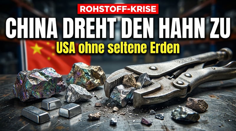 Pekings Würgegriff: Wenn die Weltmacht China den Rohstoff-Hahn zudreht
