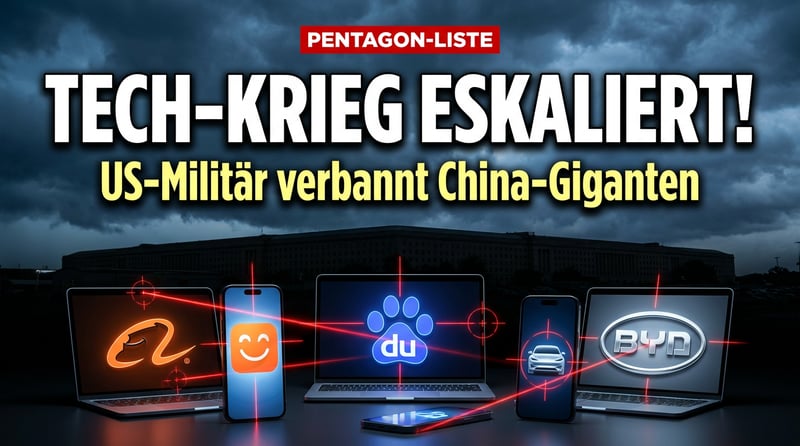 Pentagon erklärt Chinas Tech-Riesen zur militärischen Bedrohung – ein Wirtschaftskrieg im Schafspelz