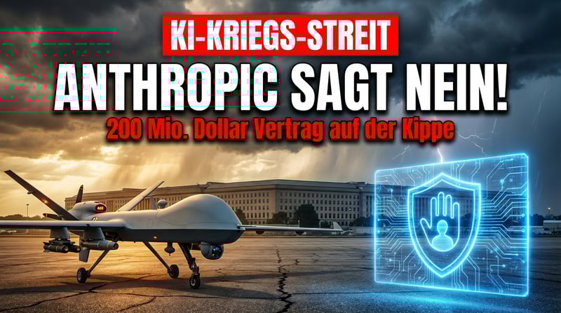 Pentagon im Clinch mit KI-Entwickler: Anthropic verweigert Freigabe für autonome Waffensysteme