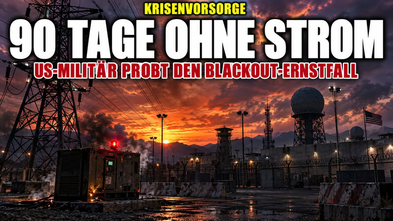 Pentagon probt den Ernstfall: 90 Tage ohne Strom – und Deutschland?