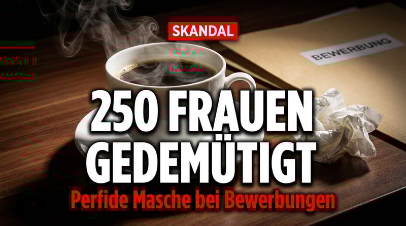 Perfide Masche eines Kulturbeamten: 250 Frauen bei Bewerbungsgesprächen systematisch gedemütigt