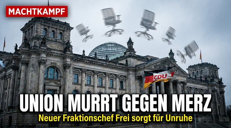 Personalkarussell im Kanzleramt: Thorsten Frei wird Fraktionschef â und die Union murrt