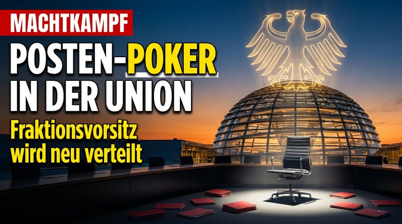 Personalkarussell in der Union: Wie die CDU/CSU-Fraktionsspitze im Stillen neu verteilt wird