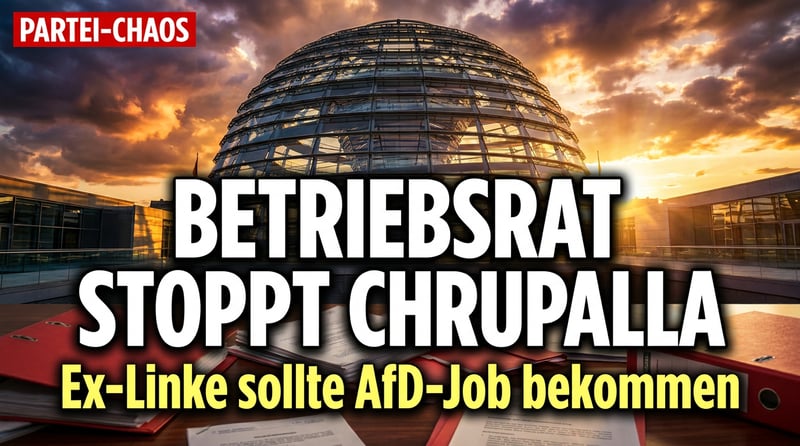 Personalposse bei der AfD: Chrupalla wollte Ex-Linke ins Boot holen – der Betriebsrat zog die Reißleine