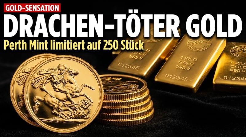 Perth Mint feiert mit Drachentöter-Münzen: Wenn die Sovereign-Tradition auf bröckelnde Papierwährungen trifft