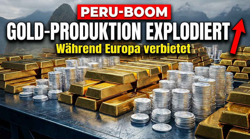 Peru fördert wieder mehr Gold und Silber – während Europa über Verbote diskutiert