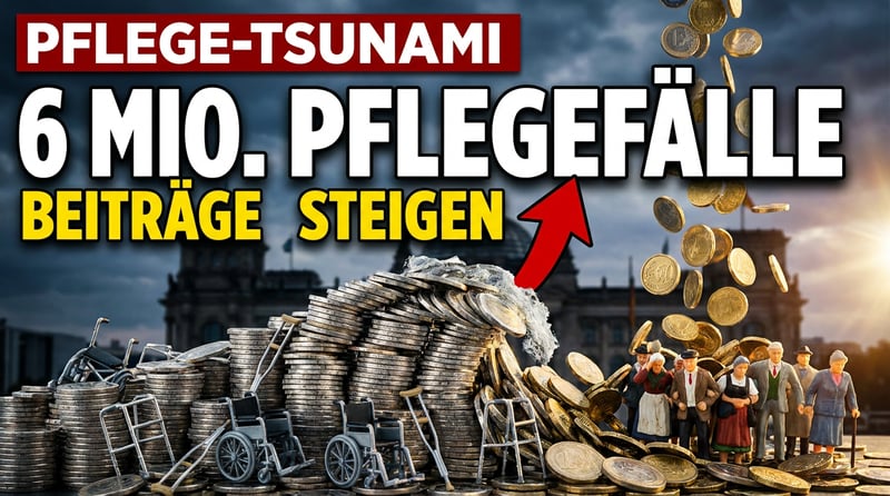 Pflege-Tsunami: Sechs Millionen Bedürftige sprengen das System – und die Politik greift wieder in die Taschen der Bürger