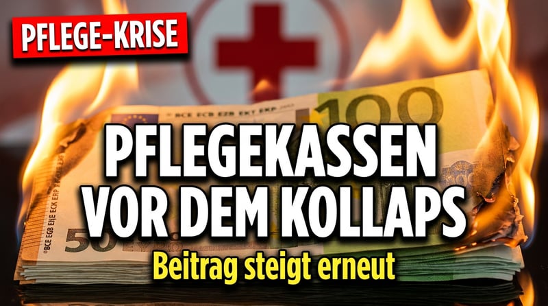 Pflegekassen vor dem Kollaps: Bürger sollen mal wieder die Zeche zahlen