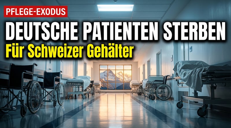 Pflegekräfte-Exodus in die Schweiz: Deutsche Patienten sterben für den Wohlstand anderer