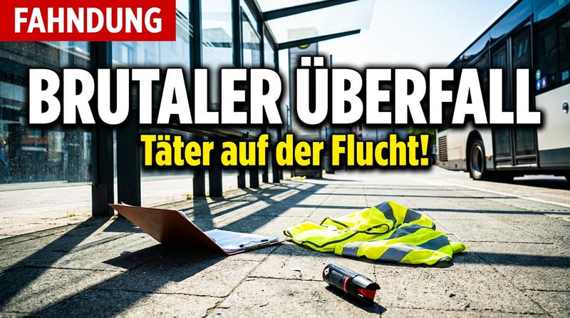 Pforzheim: Brutaler Überfall auf Ticketkontrolleure – Täter weiterhin auf freiem Fuß