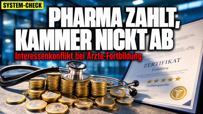 Pharma zahlt, Kammer punktet: Der stille Deal in der Ärzte-Fortbildung