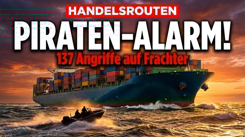 Piraterie auf den Weltmeeren: Bedrohung für den globalen Handel nimmt dramatisch zu
