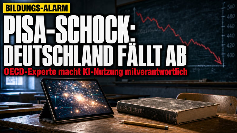 Pisa-Schock 2.0: Macht die KI unsere Schüler dümmer?