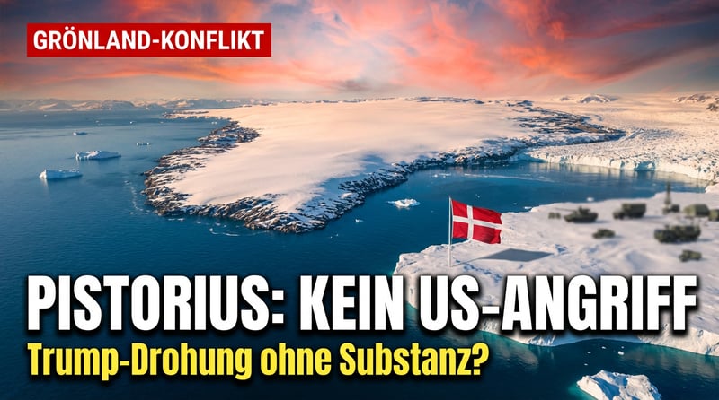 Pistorius beschwichtigt: Keine US-Annexion Grönlands zu erwarten