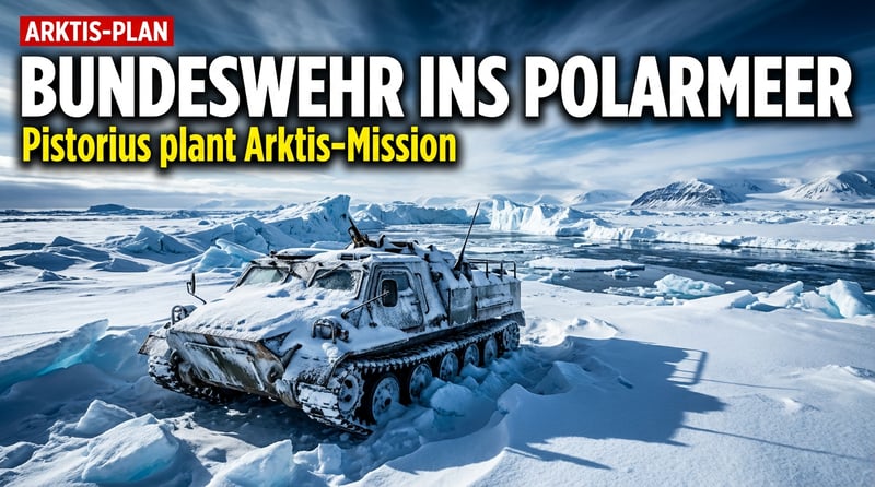 Pistorius träumt von arktischen Abenteuern: Deutschland soll Militär ans Nordpolarmeer schicken