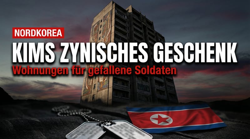 Pjöngjang baut Wohnungen für Gefallene: Kims zynisches Trostpflaster für den Ukraine-Krieg