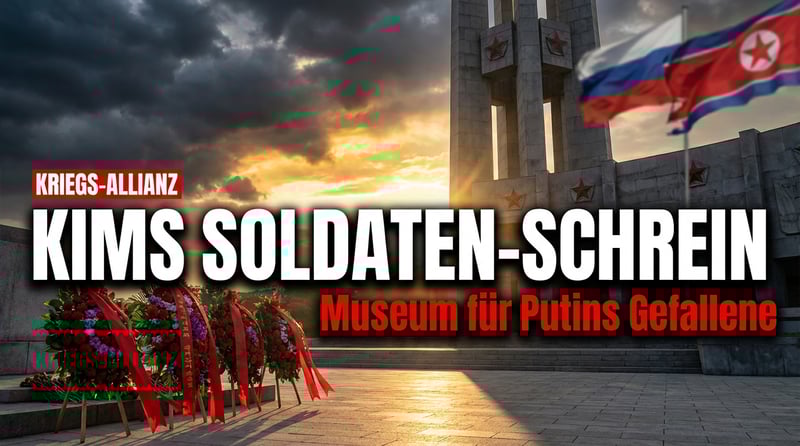 Pjöngjangs Heldenkult: Kim Jong Un eröffnet Museum für gefallene Soldaten in Putins Krieg
