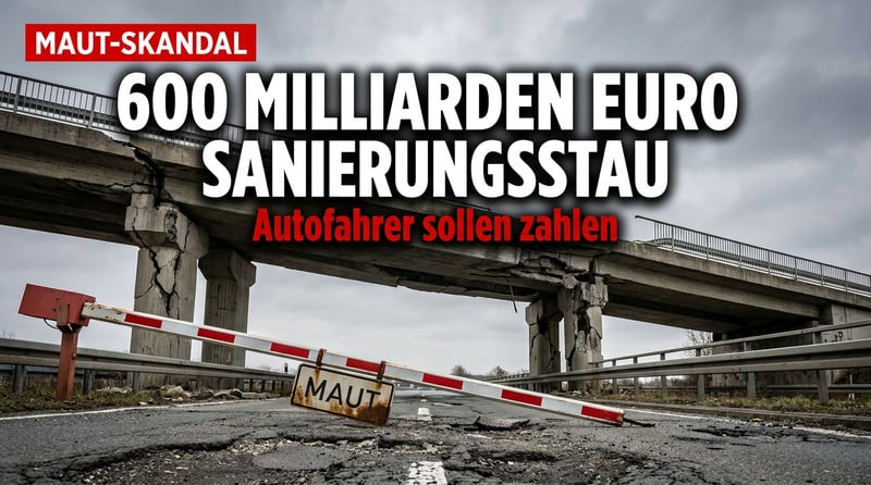 Pkw-Maut, die Zweite: Wie der deutsche Autofahrer für jahrzehntelanges Politikversagen bluten soll