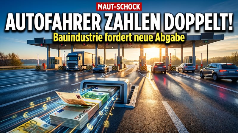Pkw-Maut durch die Hintertür: Wie die Bauindustrie dem deutschen Autofahrer noch tiefer in die Tasche greifen will