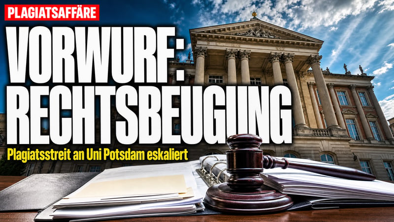 Plagiatsstreit in Potsdam: CDU-Frau spricht von „Rechtsbeugung“