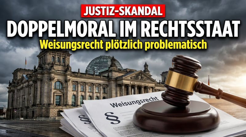 Plötzlich entdeckt: Wenn die AfD vor der Tür steht, wird das Weisungsrecht zum Skandal