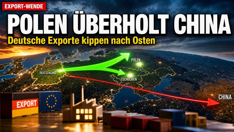 Polen schlägt China: Deutschlands Exportmacht kippt nach Osten