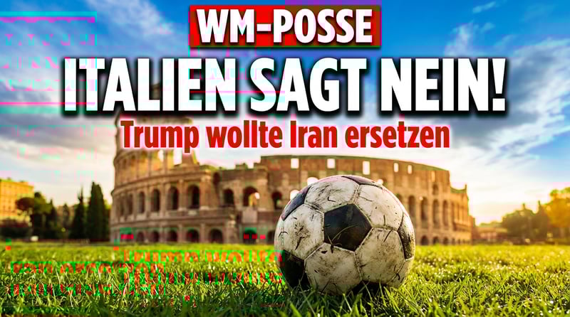 Politischer Fußball: Rom erteilt Trumps WM-Posse eine Abfuhr