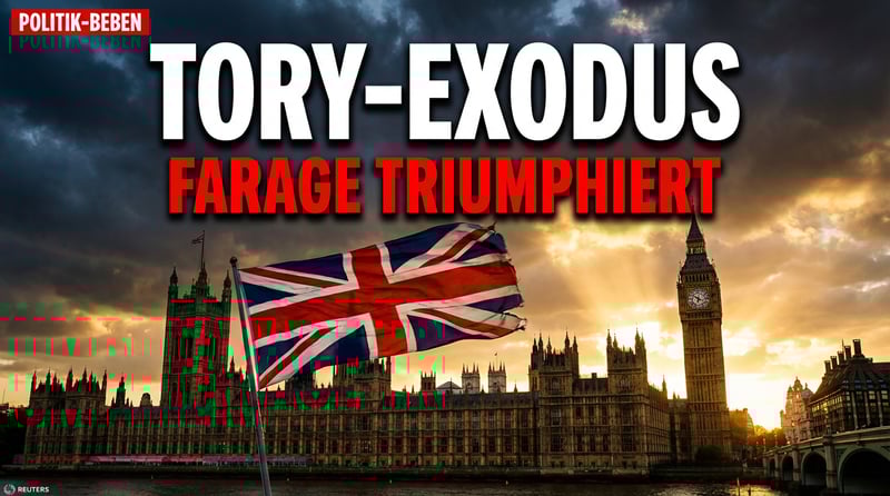 Politisches Erdbeben auf der Insel: Hochkarätiger Tory-Überläufer stärkt Farages Reform UK