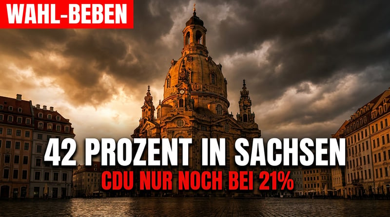 Politisches Erdbeben in Sachsen: AfD durchbricht 40-Prozent-Schallmauer