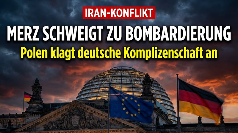 Polnische Stimme klagt Merz an: Europas fatale Komplizenschaft im Iran-Konflikt