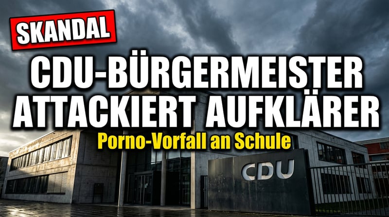 Porno-Skandal an sächsischer Schule: CDU-Bürgermeister schießt gegen die Aufklärer statt gegen die Täter