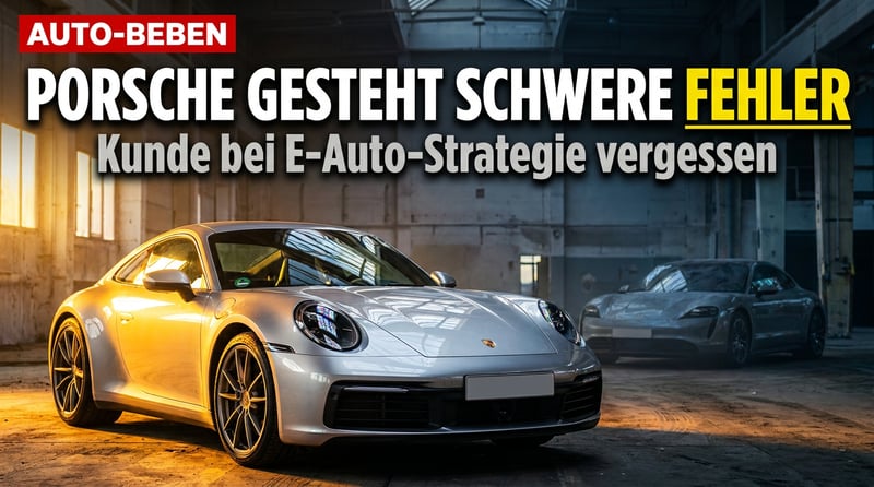 Porsche gesteht das Offensichtliche: Der Kunde war der Politik im Weg