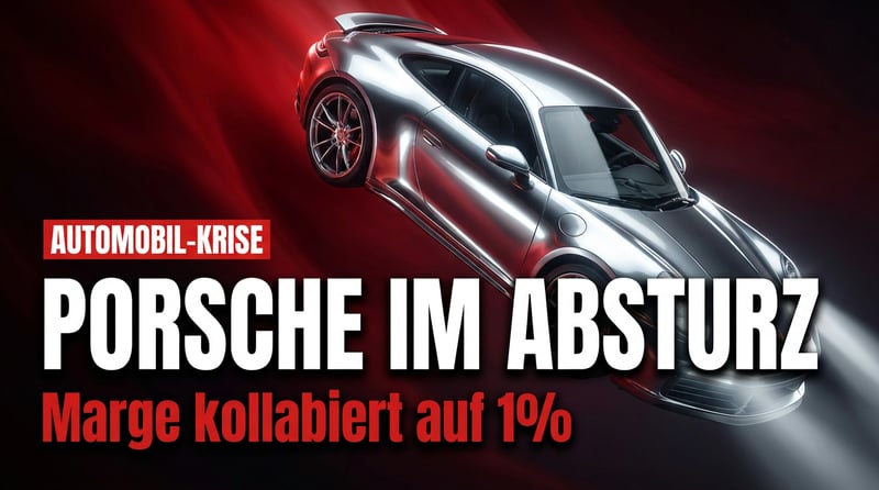 Porsche im Sinkflug: Vom Renditewunder zum Sanierungsfall – jeder vierte Entwickler in Weissach bangt