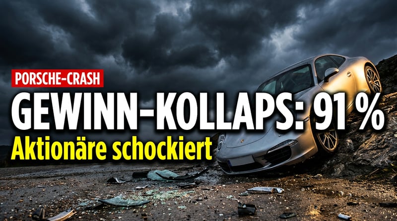 Porsche im Sturzflug: 91 Prozent Gewinneinbruch und ein Vorstand, der seine Aktionäre verzweifeln lässt