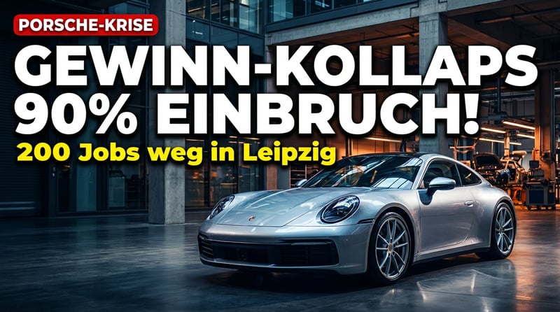 Porsche in der Krise: Wenn selbst die Edelschmiede in Leipzig den Rotstift ansetzt