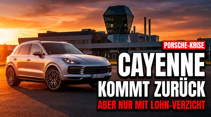 Porsche zieht den Cayenne nach Sachsen – doch der Lohn-Rotstift verrät die wahre Krise