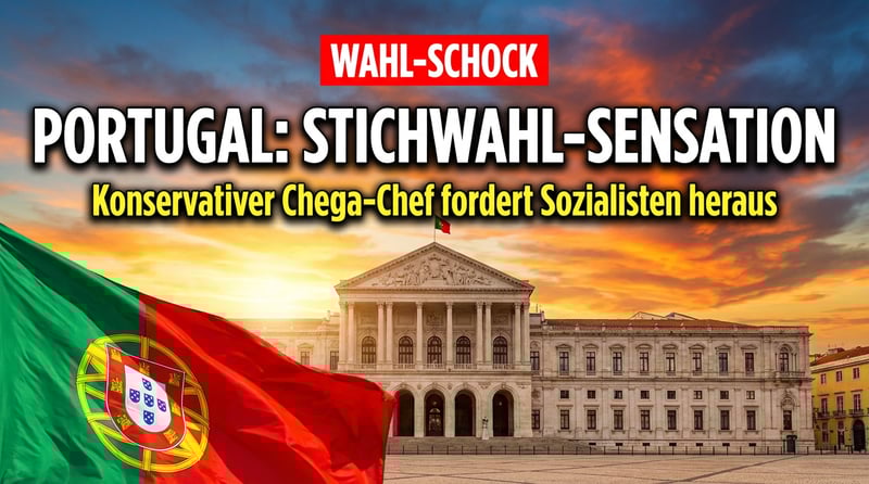 Portugal vor politischer Zeitenwende: Konservativer Chega-Chef erreicht Stichwahl ums Präsidentenamt